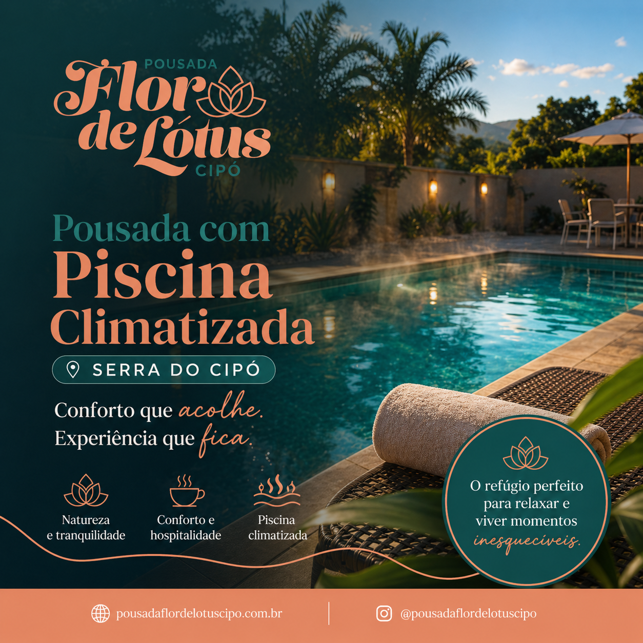 Pousada com Piscina Climatizada na Serra do Cipó Conforto, Natureza e Experiência Premium em um Só Destino