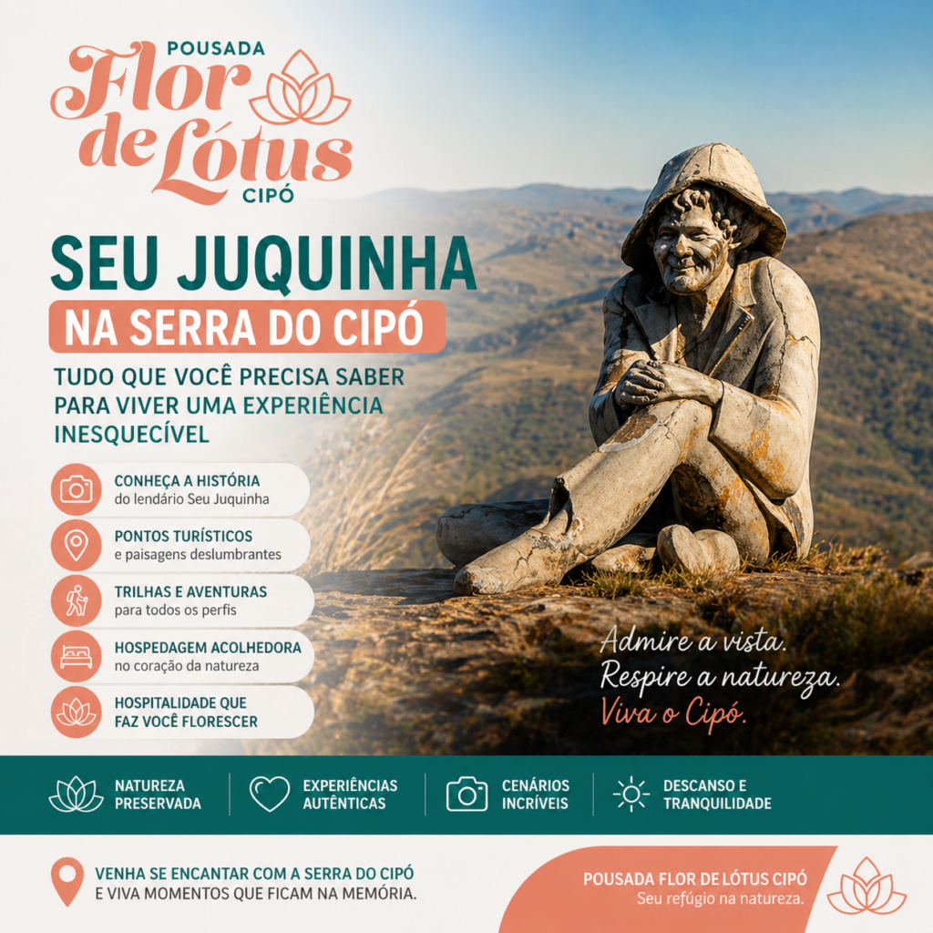 Seu Juquinha na Serra do Cipó tudo que você precisa saber!